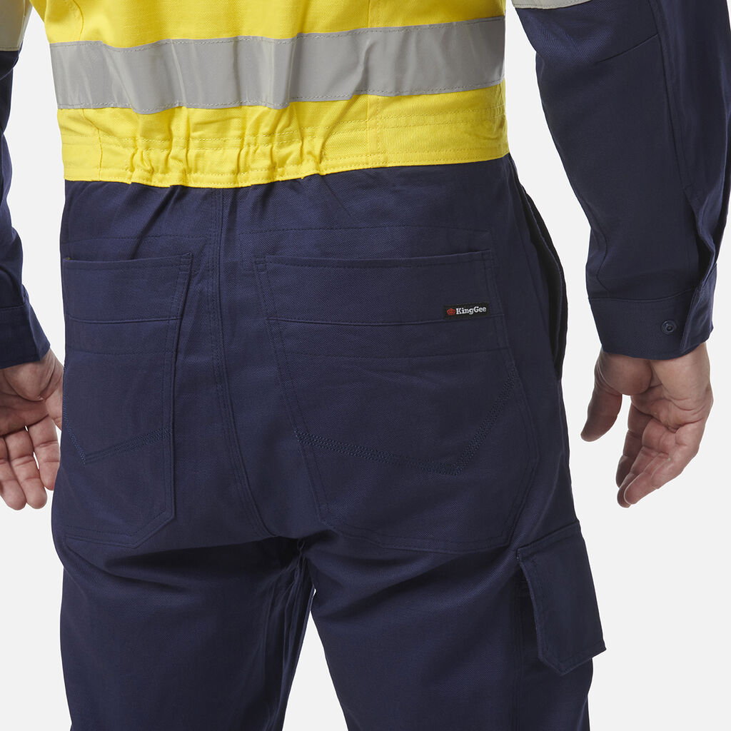Workcool 2 Hi-Vis Reflective Two Tone Work Overalls