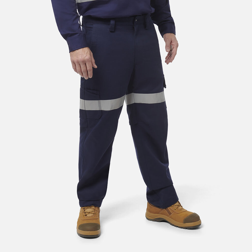 Workcool 2 Reflective Cotton Drill Cargo Work Pants