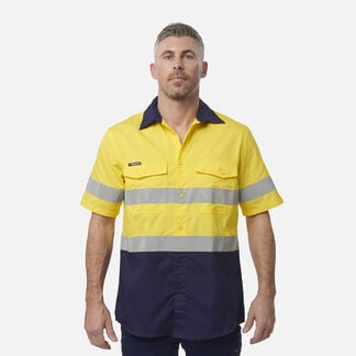 Workcool 2 Hi-Vis Reflective Short Sleeve Work Shirt