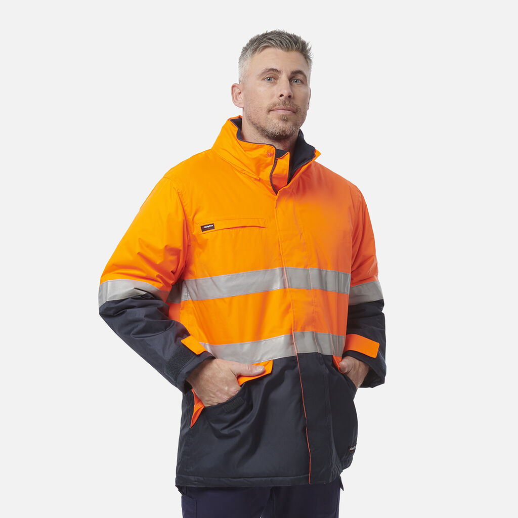 Hi-Vis Reflective Waterproof Insulated Jacket