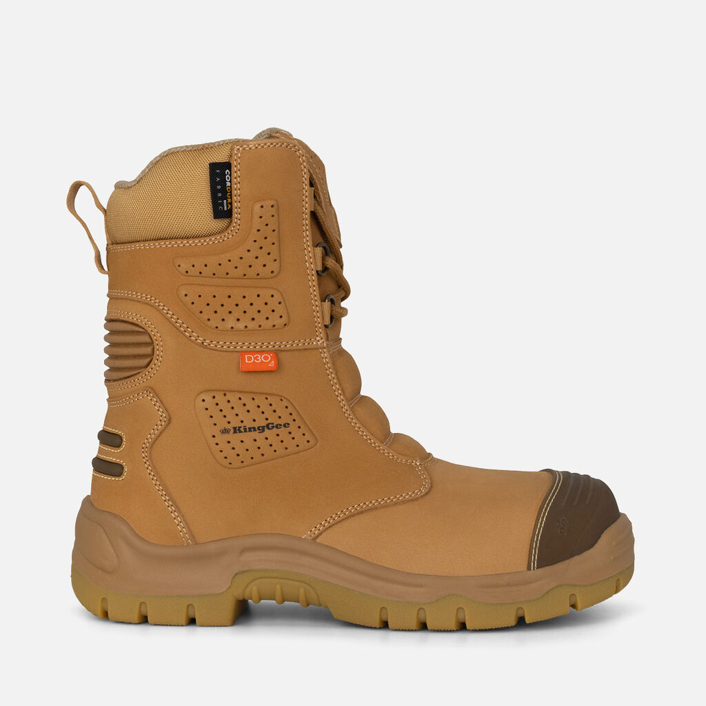 Bennu Rigger Steel Toe Safety Work Boots - Wheat