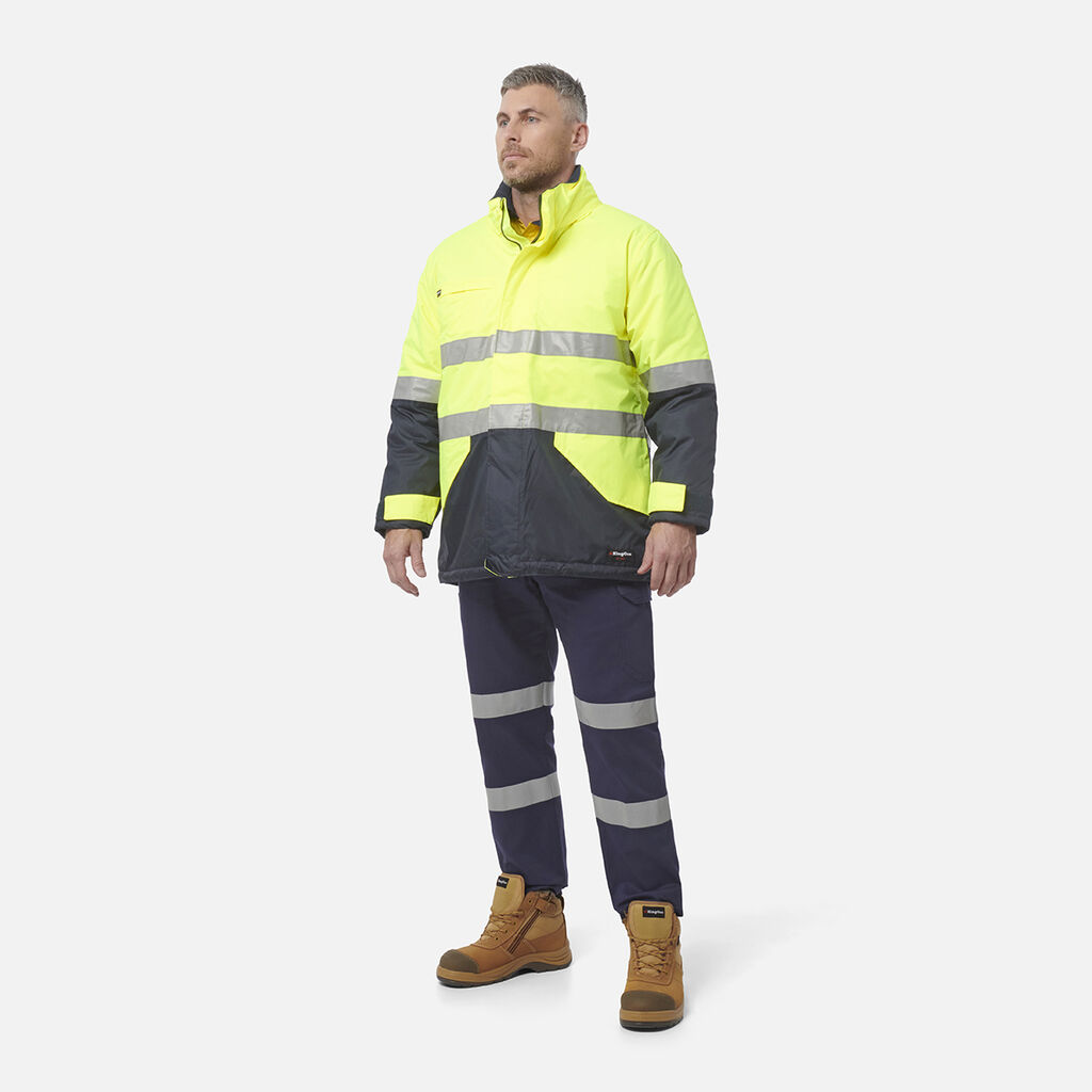 Hi-Vis Reflective Waterproof Insulated Jacket