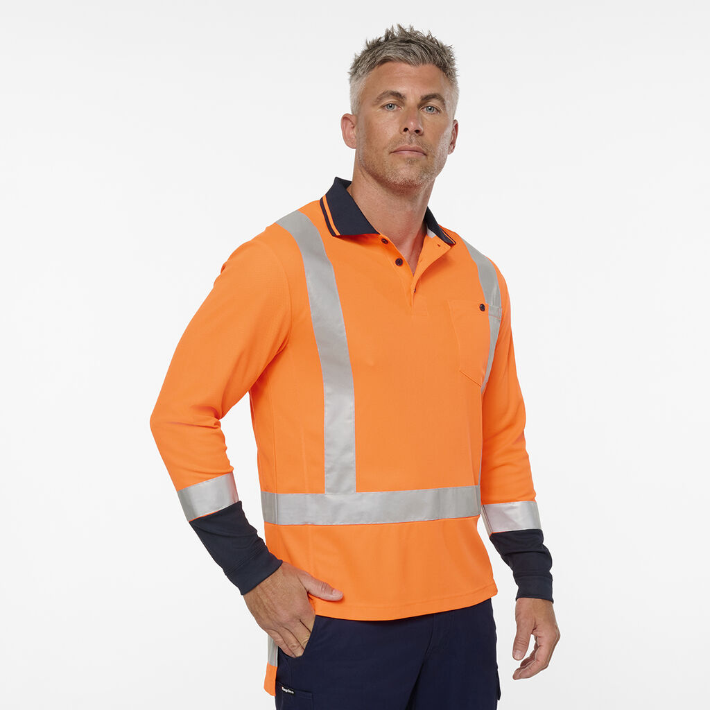 Originals Hi-Vis TTMC Long Sleeve Polo