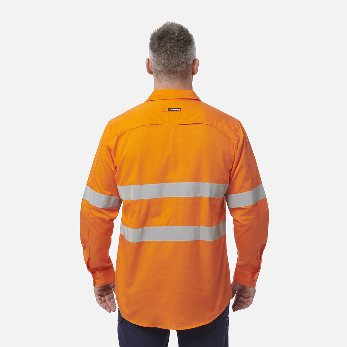 Workcool 2 Hi Vis Reflective Shirt LS KingGee Australia