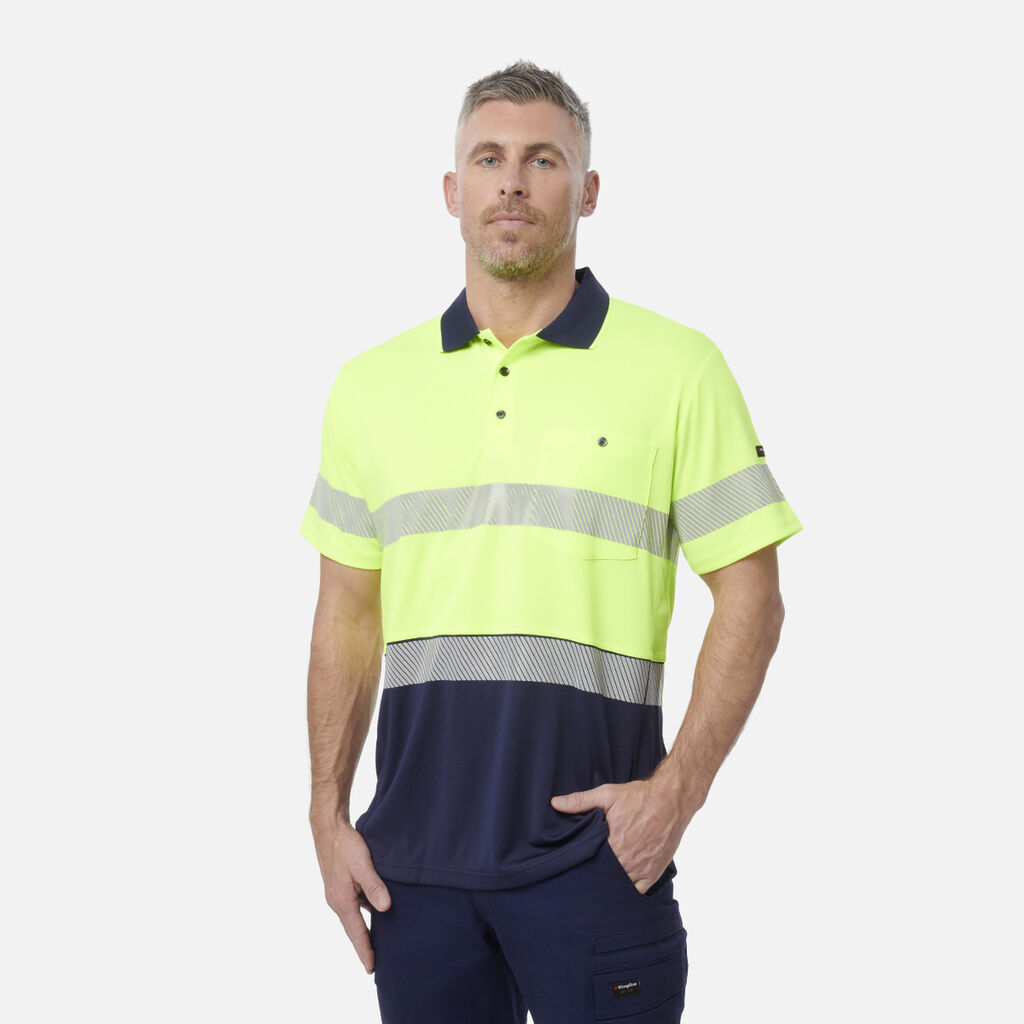 Workcool Hyperfreeze Hi-Vis Reflective Short Sleeve Polo 
