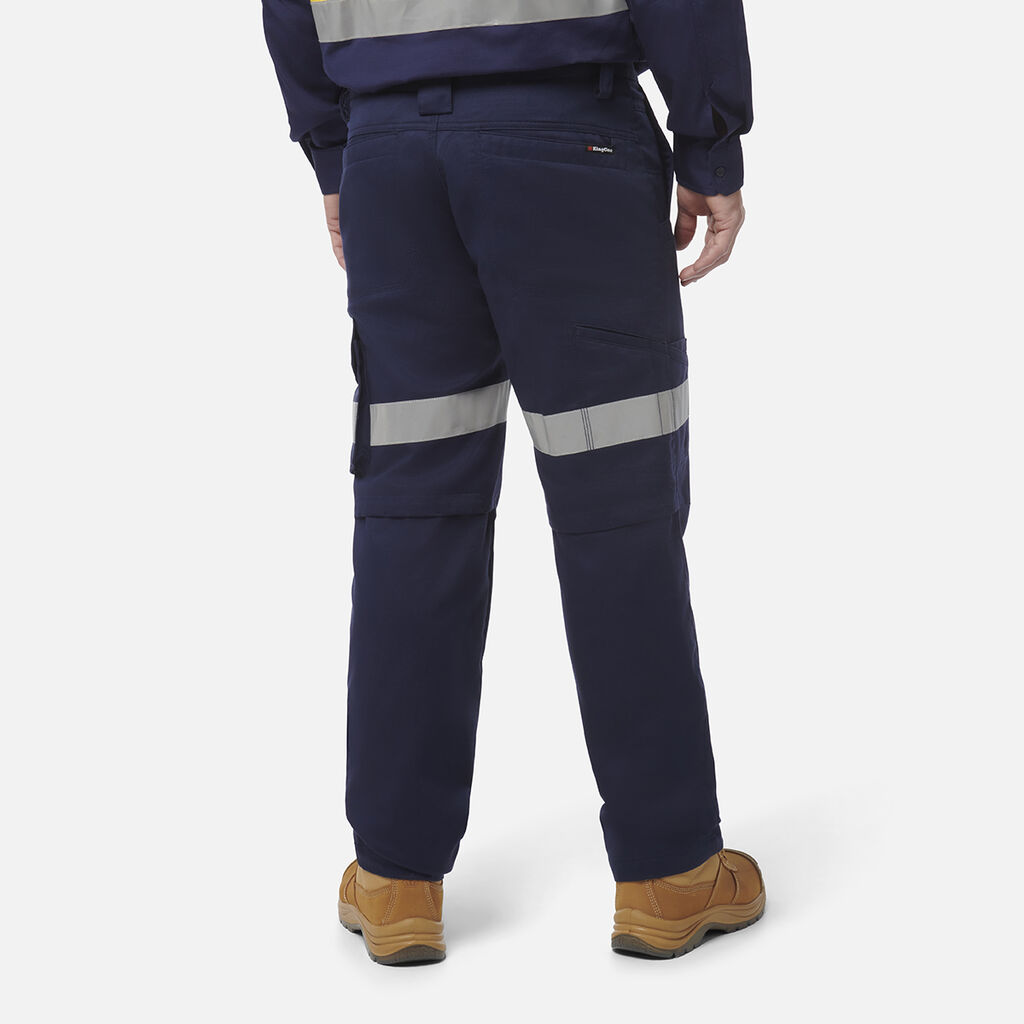 Workcool 2 Reflective Cotton Drill Cargo Work Pants