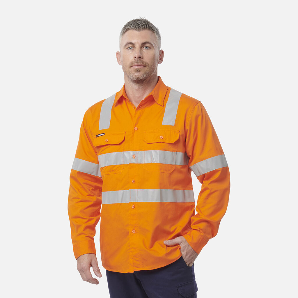 Workcool Vented X Back Shirt Long Sleeve