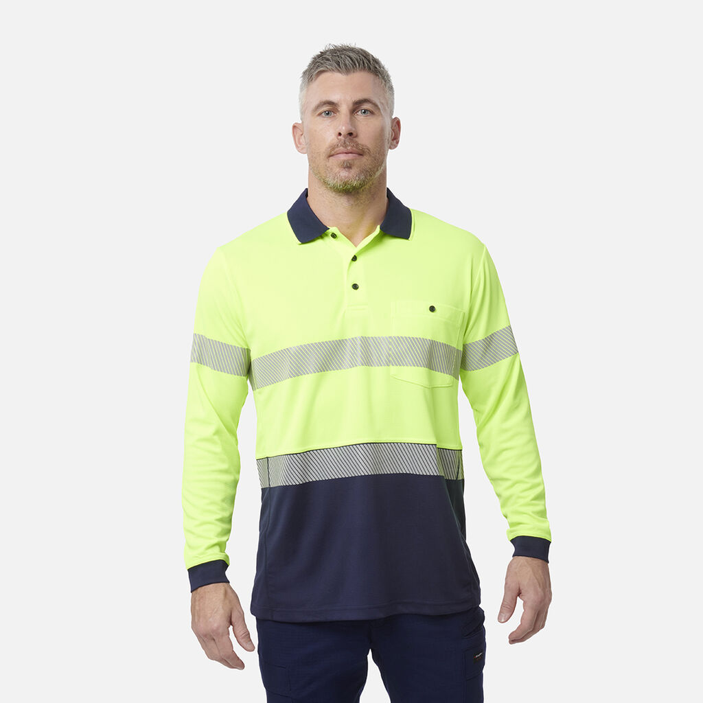 Workcool Hyperfreeze Hi-Vis Reflective Long Sleeve Polo