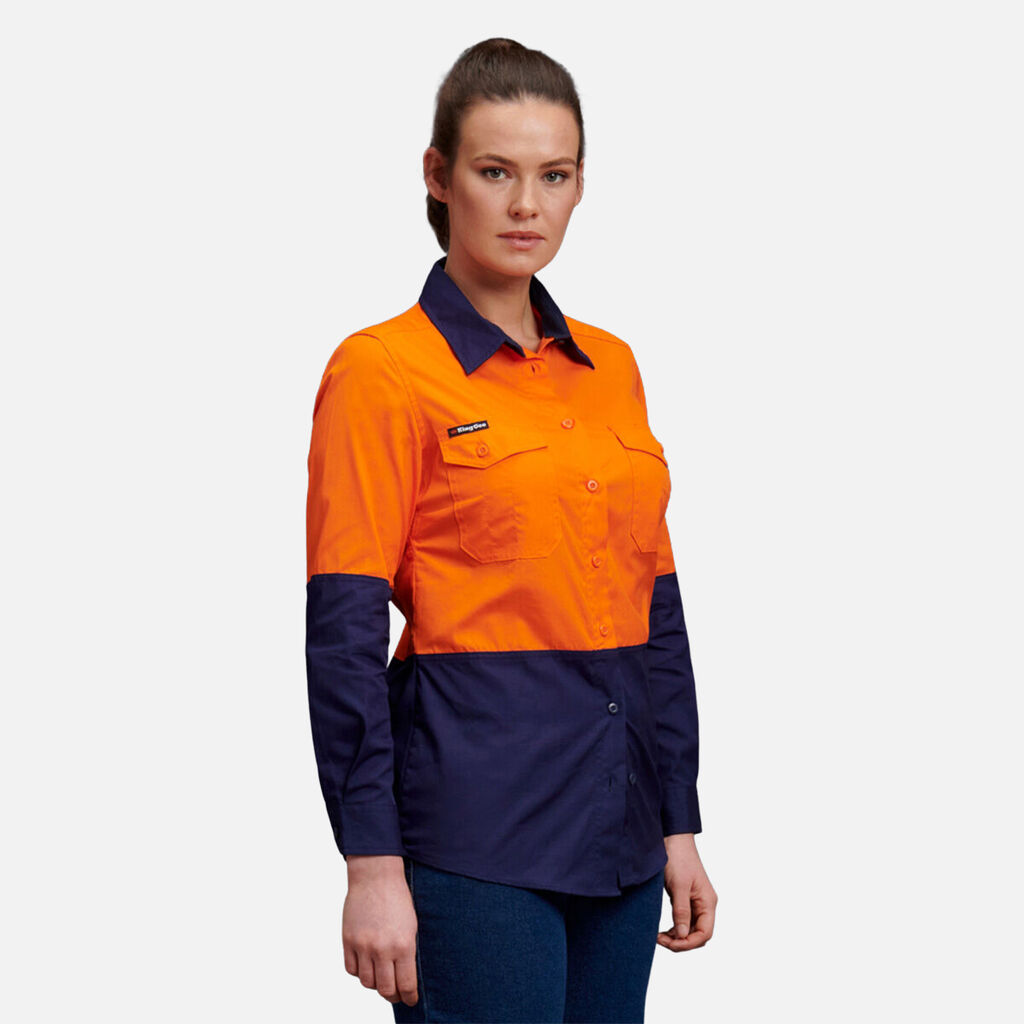 Women's Workcool 2 Hi-Vis Lightweight Work Shirt 