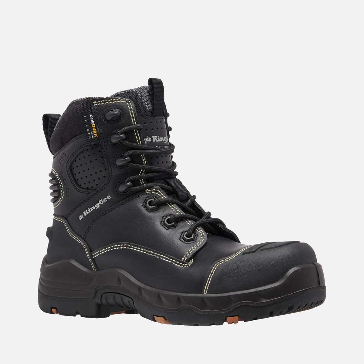 Women's ONYX 6Z Puncture-Resistant Work Boot - Black | KingGee