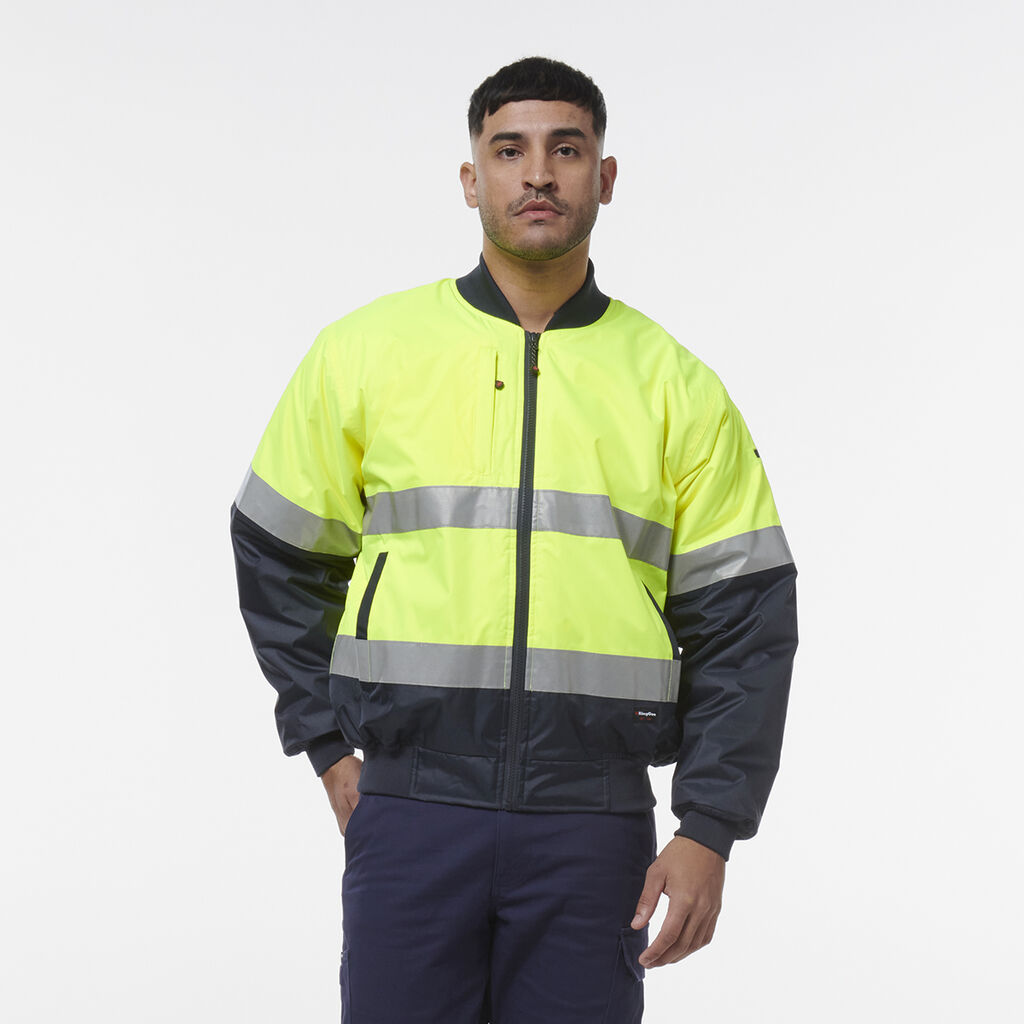 Reflective Bomber Jacket