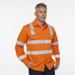 Originals VIC Rail Hi Vis Vented Taped Long Sleeve Shirt 