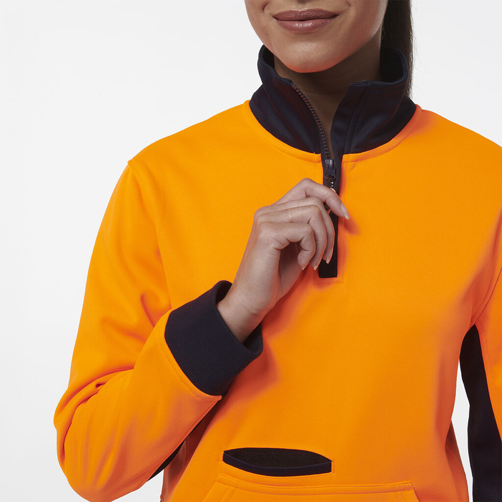Women's Spliced 1/4 Zip Fleece