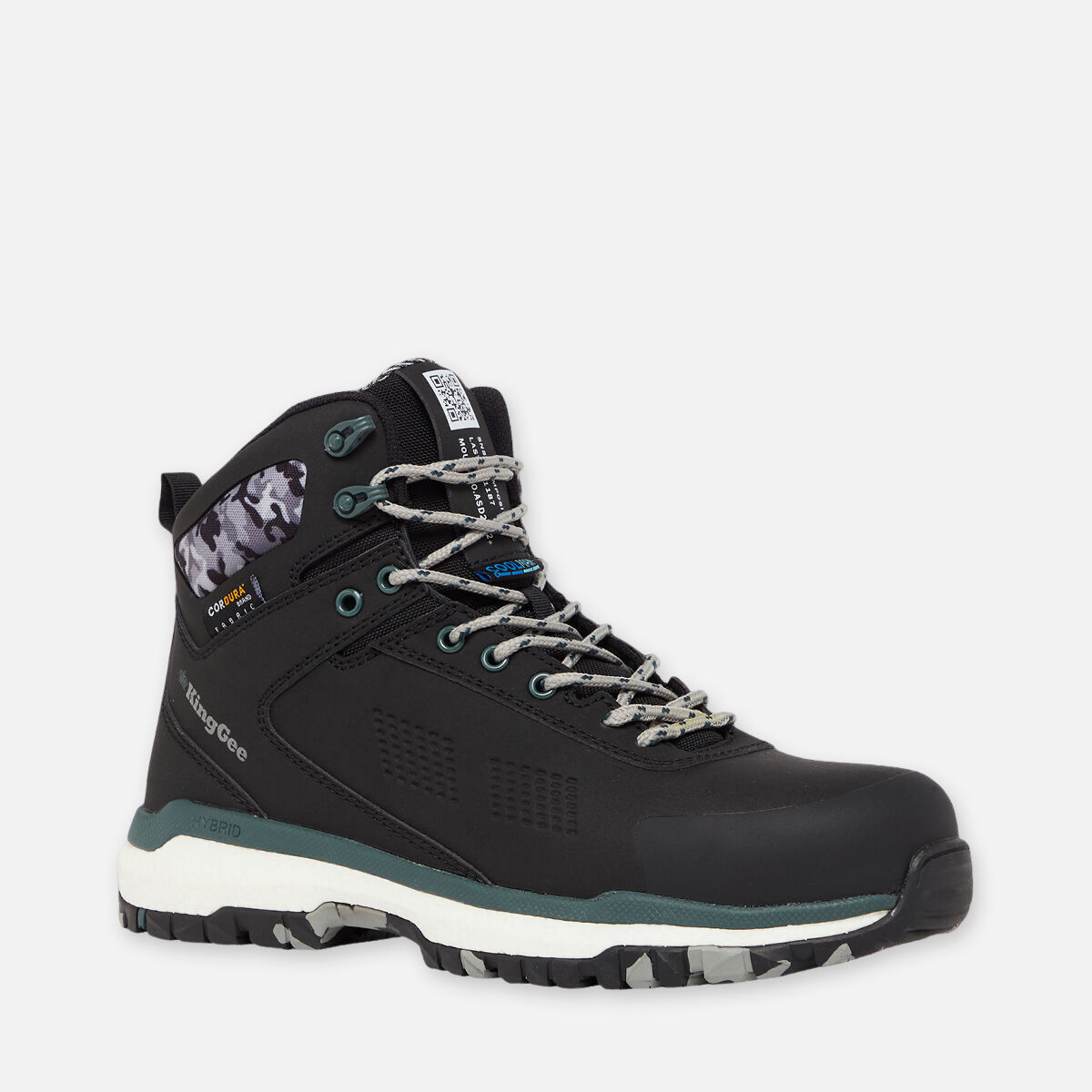 Terra Firma Hybrid Zip Lace Composite Toe Work Boots 5