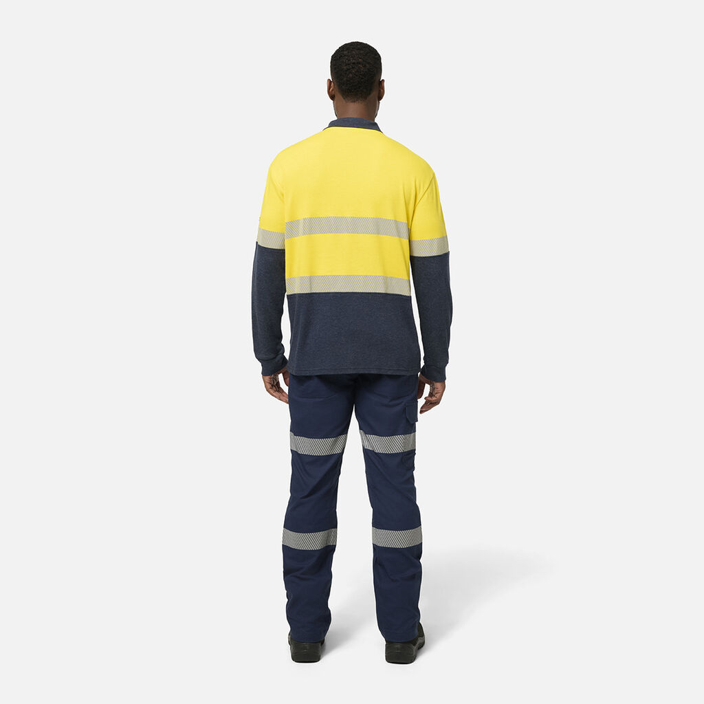 Shieldtec FR Hi-Vis Spliced Polo with FR Tape