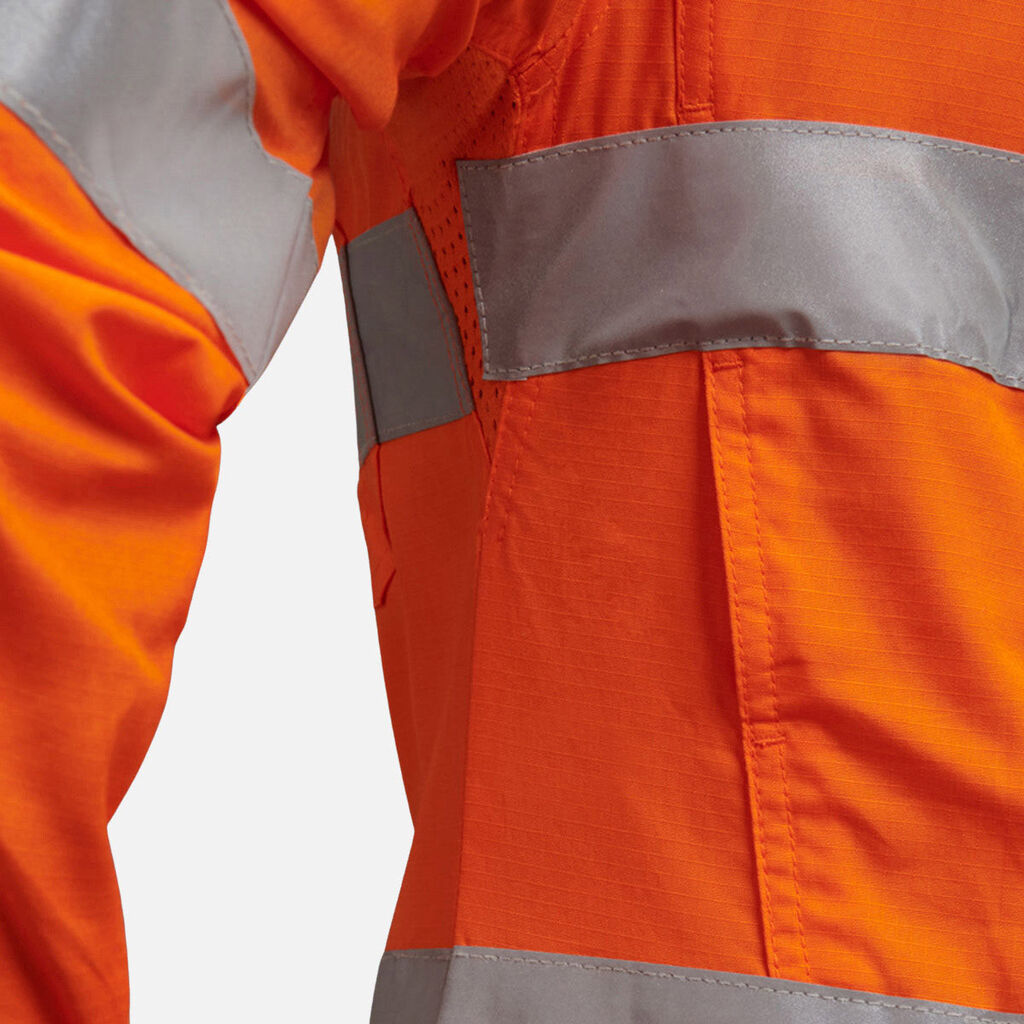 Women's Workcool 2 Hi-Vis Reflective Work Shirt