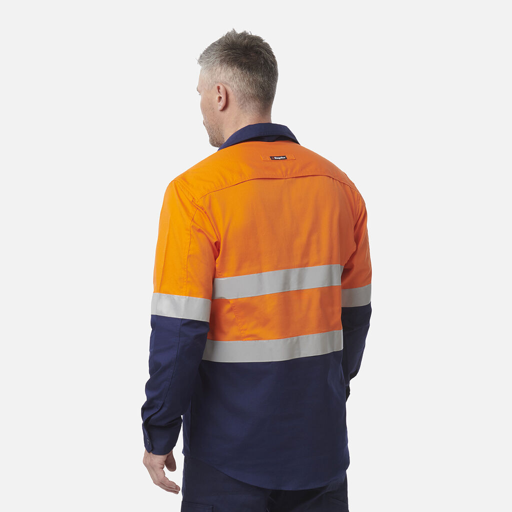 Workcool 2 Hi-Vis Reflective Closed Front Work Shirt