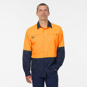 DryCool Hi Vis Spliced Shirt Long Sleeve Shirt 