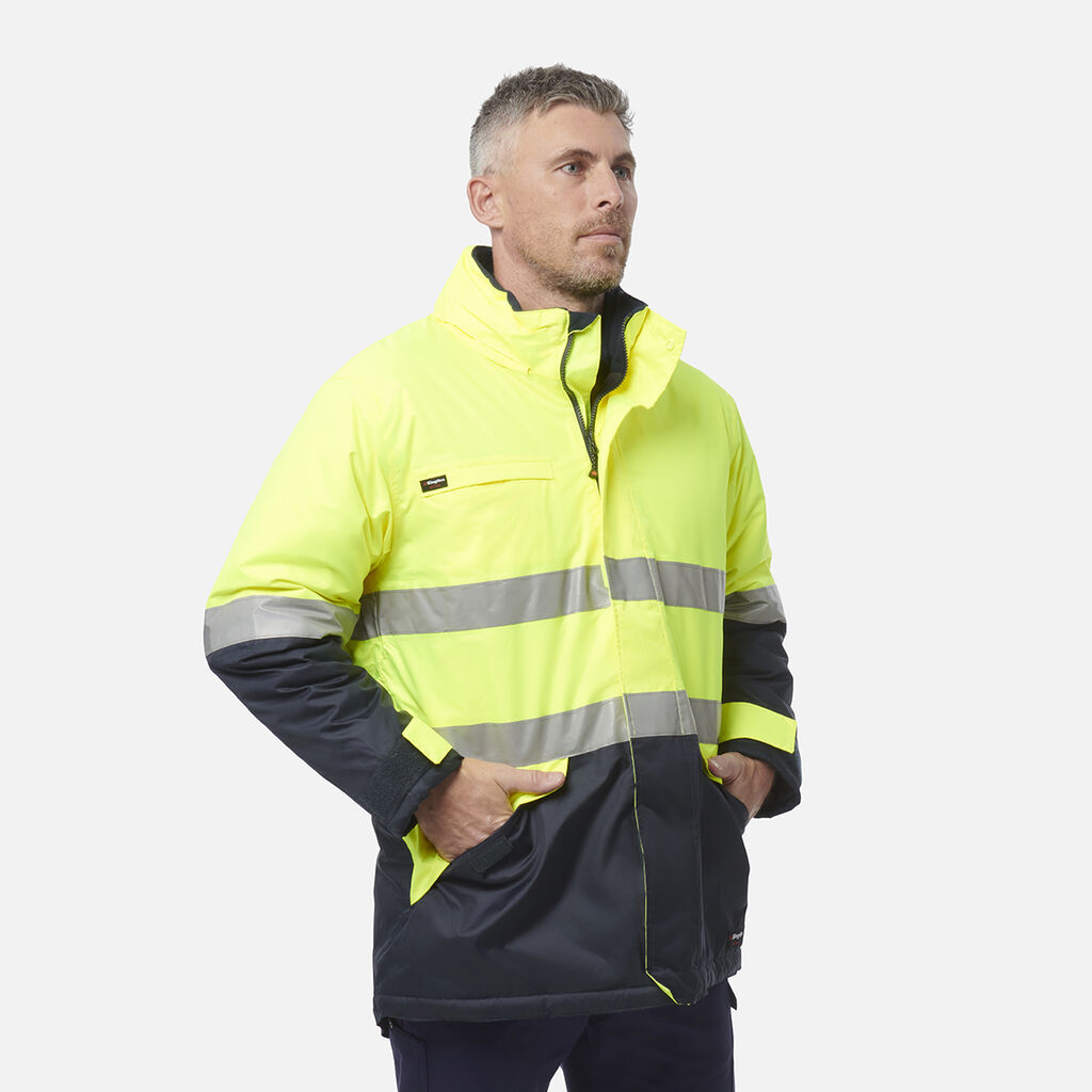 Hi-Vis Reflective Waterproof Insulated Jacket