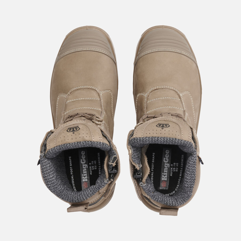 BENNU PRO 6 Work Boot - Stone