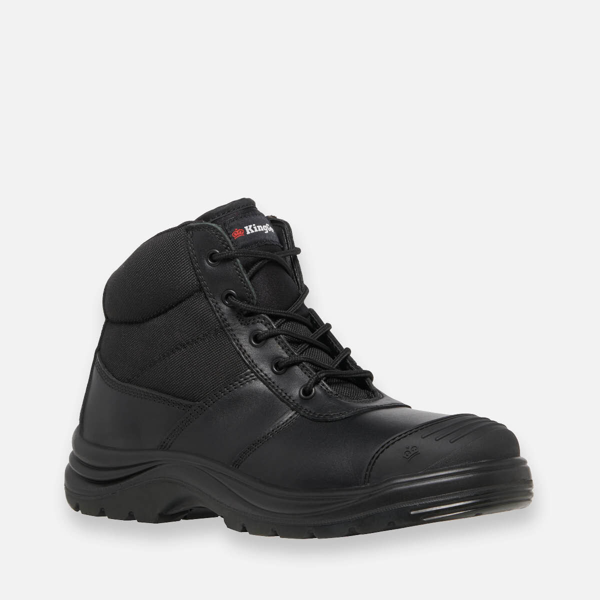 Tradie Zip Lace Steel Cap Safety Work Boots 5