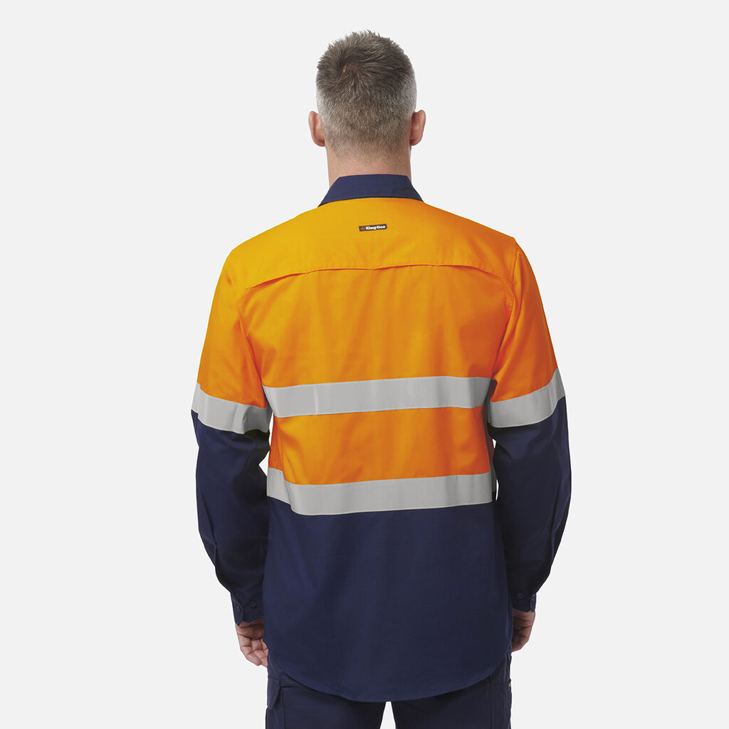 Workcool Vented Spliced Shirt Taped Long Sleeve