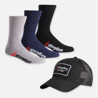 Cap and Sock Bundle