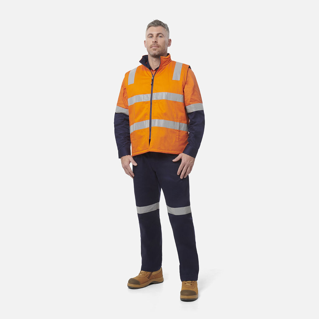 Originals 3 in 1 Hi-Vis Cotton Drill Reflective Work Jacket 