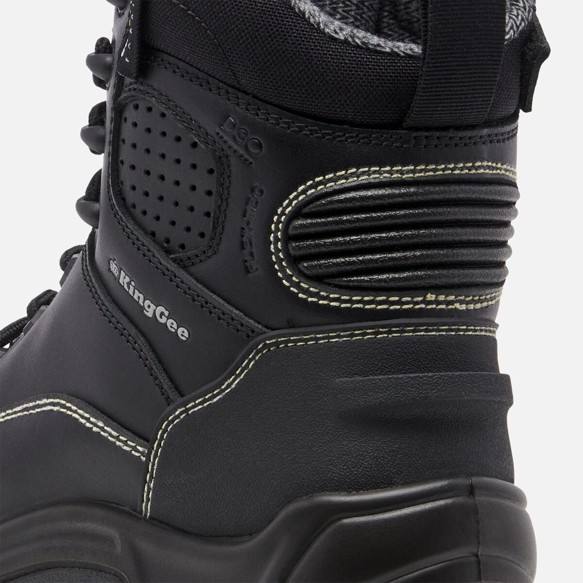 Black composite toe work boots outlet