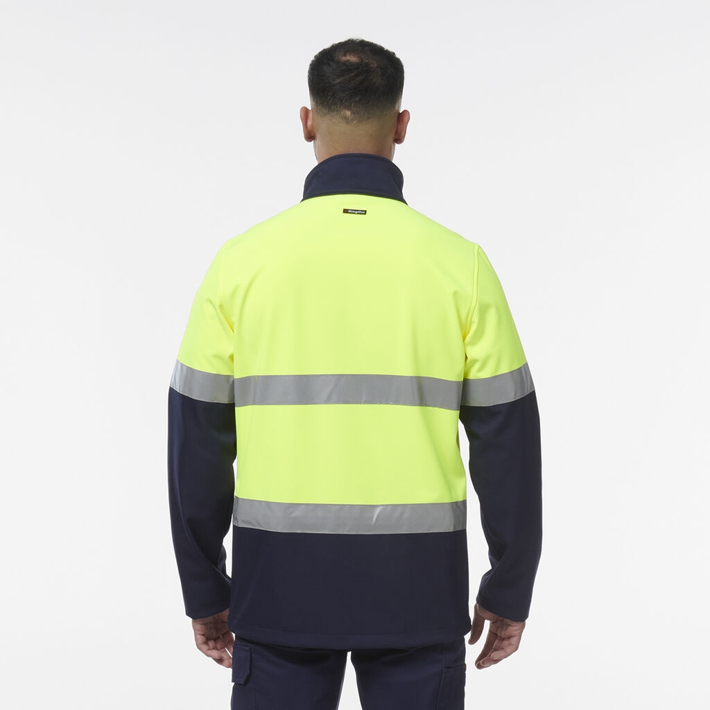 Reflective Spliced Softshell Jacket