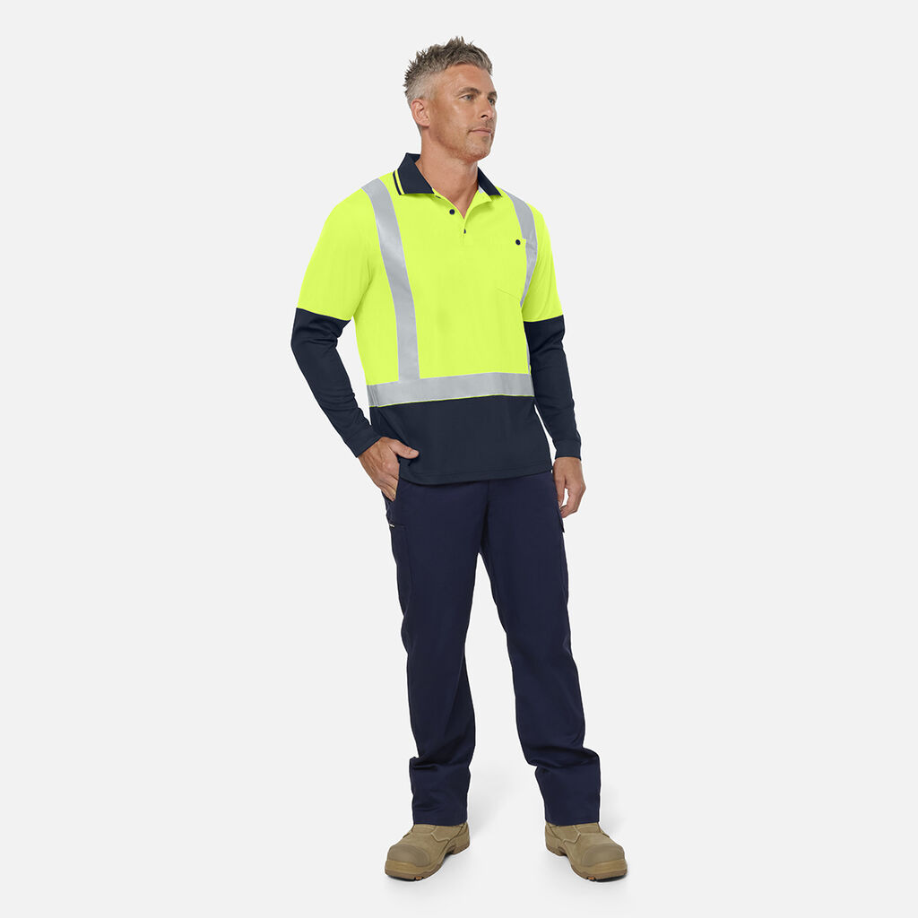 Originals H Back Long Sleeve Polo