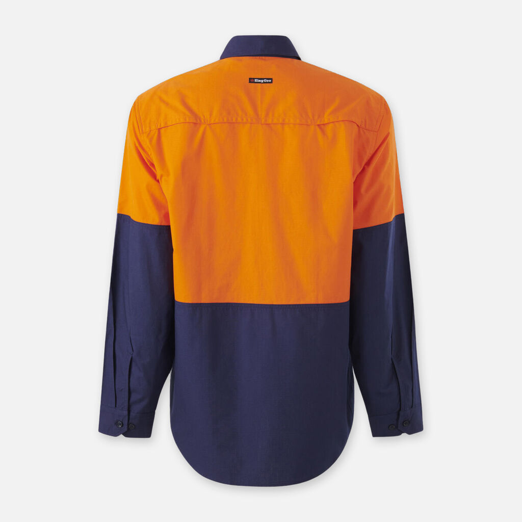 Workcool Vented Spliced Shirt Long Sleeve