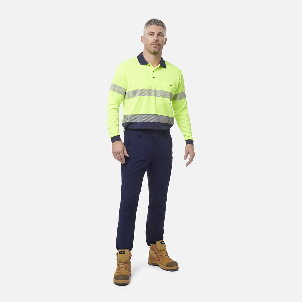 Workcool Hyperfreeze Hi-Vis Reflective Long Sleeve Polo