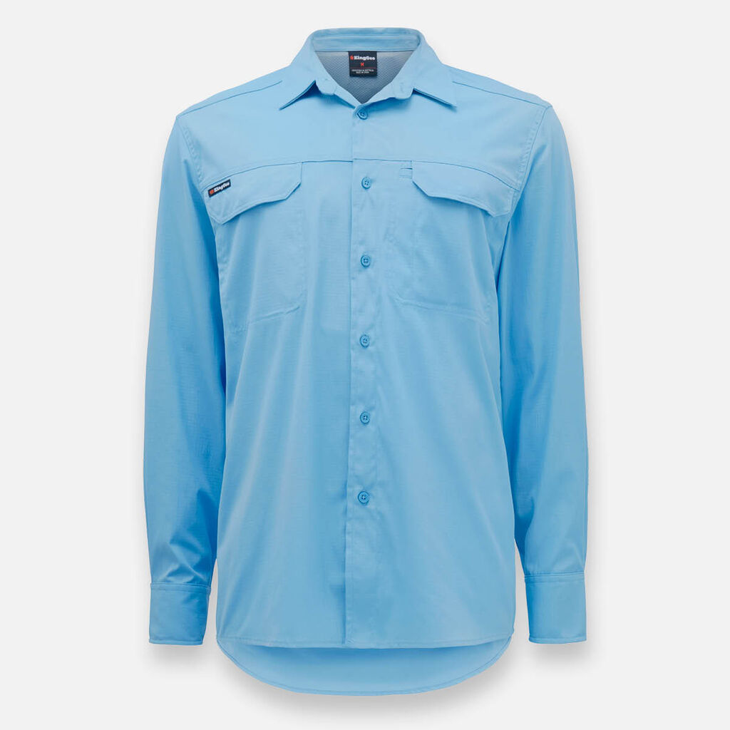 Drycool Lightweight Stretch Long Sleeve Work Shirt 