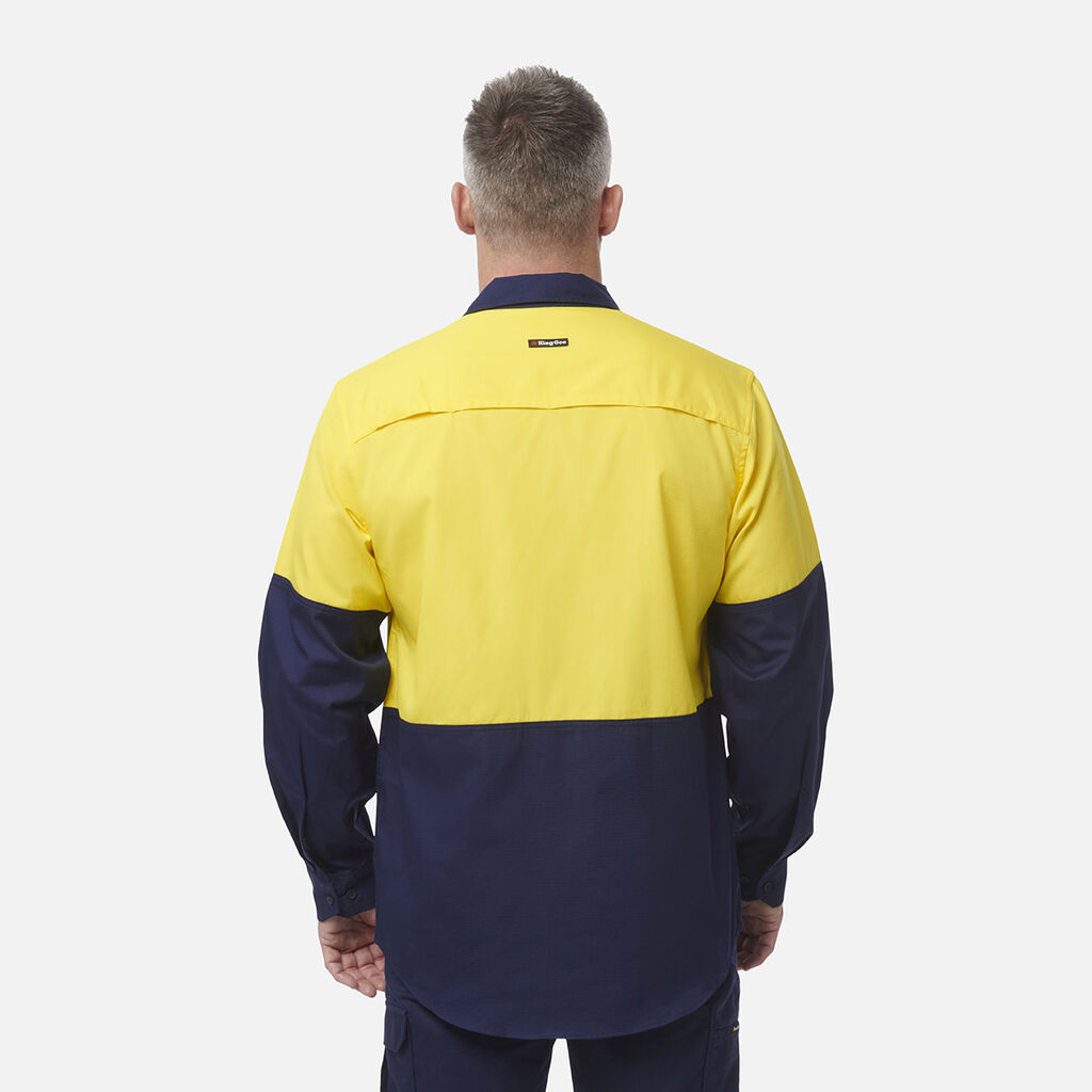 Workcool Vented Spliced Shirt Long Sleeve