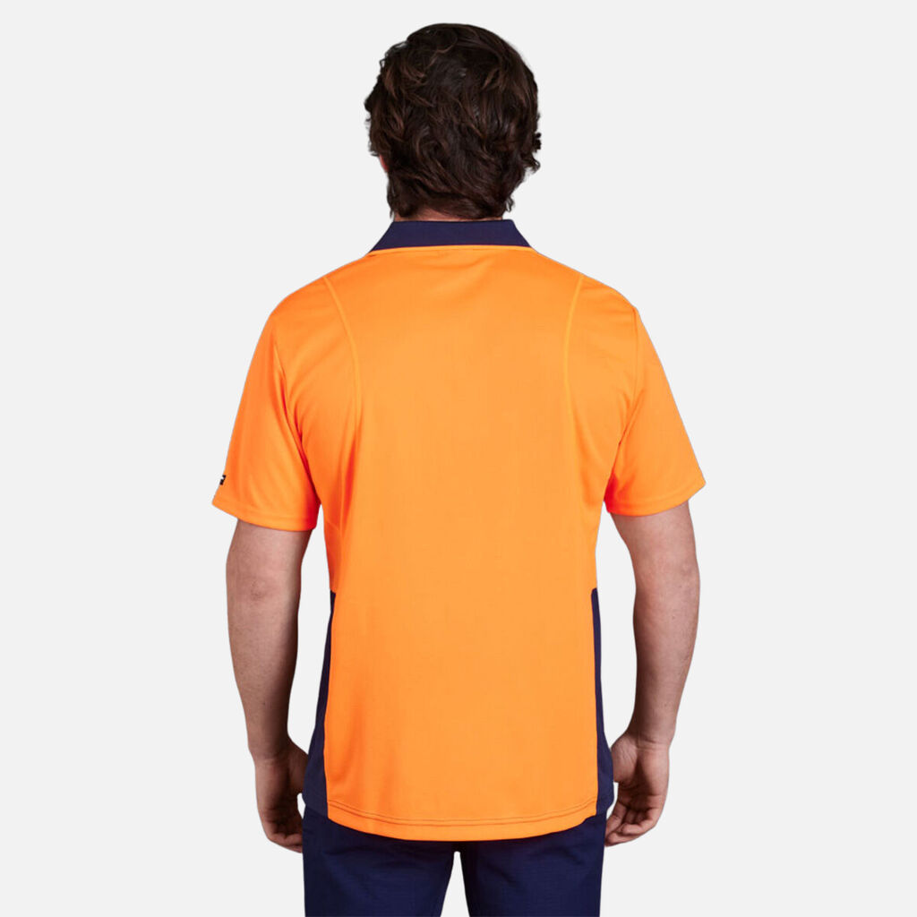Workcool Hyperfreeze Hi-Vis Two Tone Short Sleeve Polo Shirt