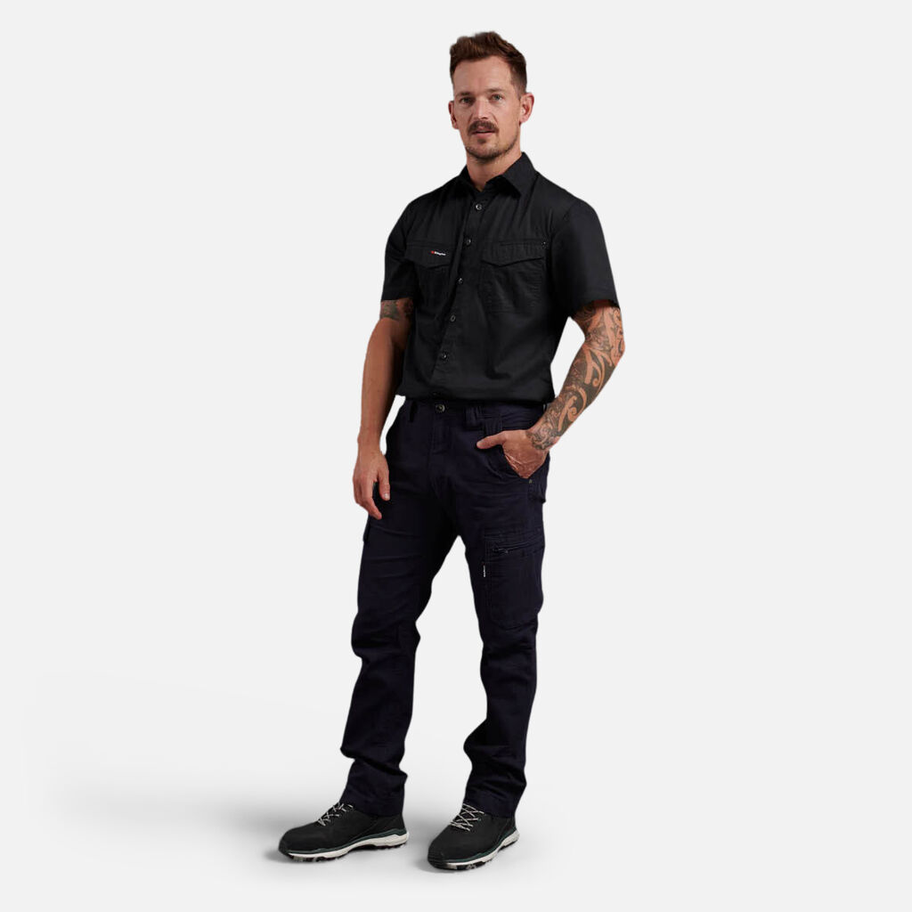 Tradies Canvas Cargo Work Pants 