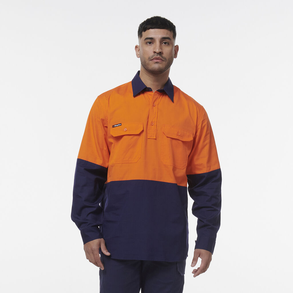 Workcool Vented Closed Front Spliced Shirt
