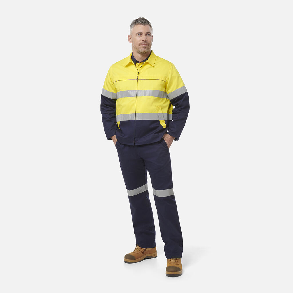 Originals Hi-Vis Reflective Cotton Drill Work Jacket