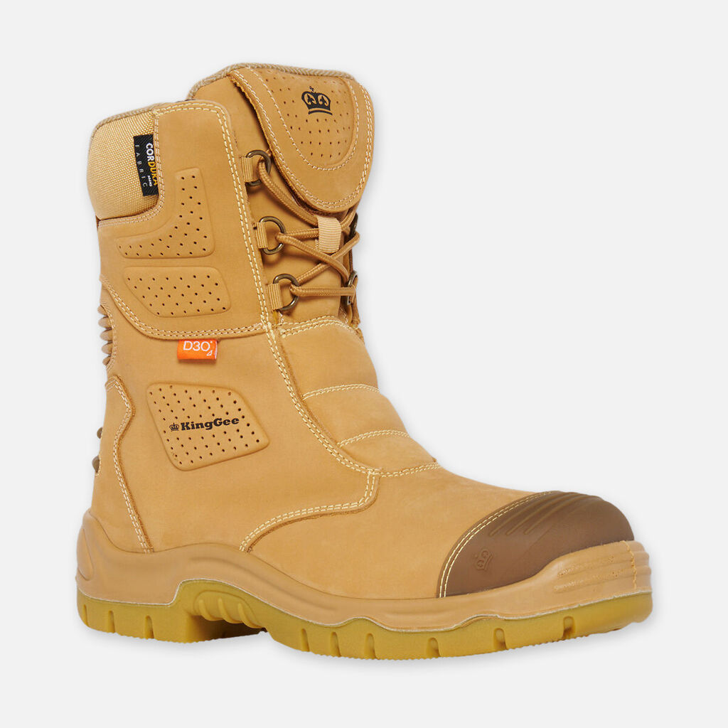 Bennu Rigger Steel Toe Safety Work Boots - Wheat
