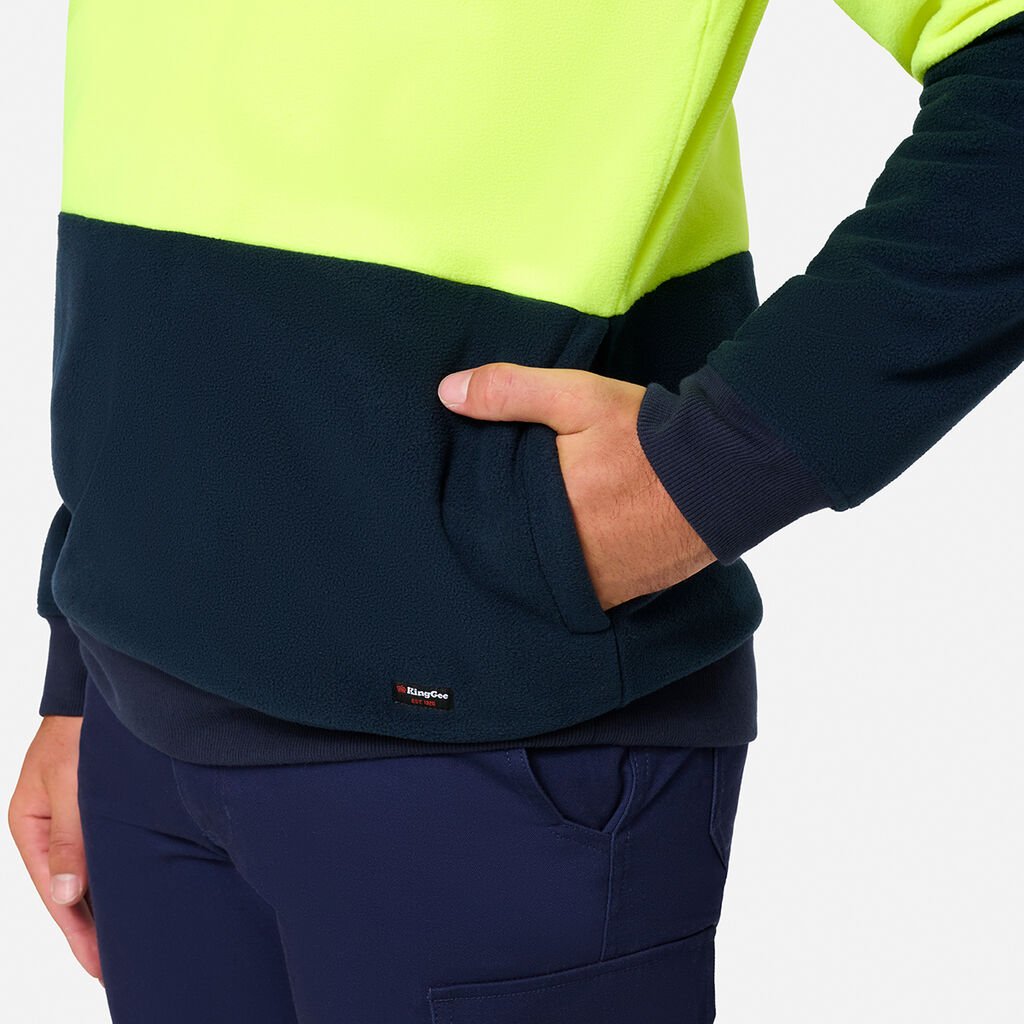 Originals Hi-Vis 1/4 Zip Polar Fleece Pullover