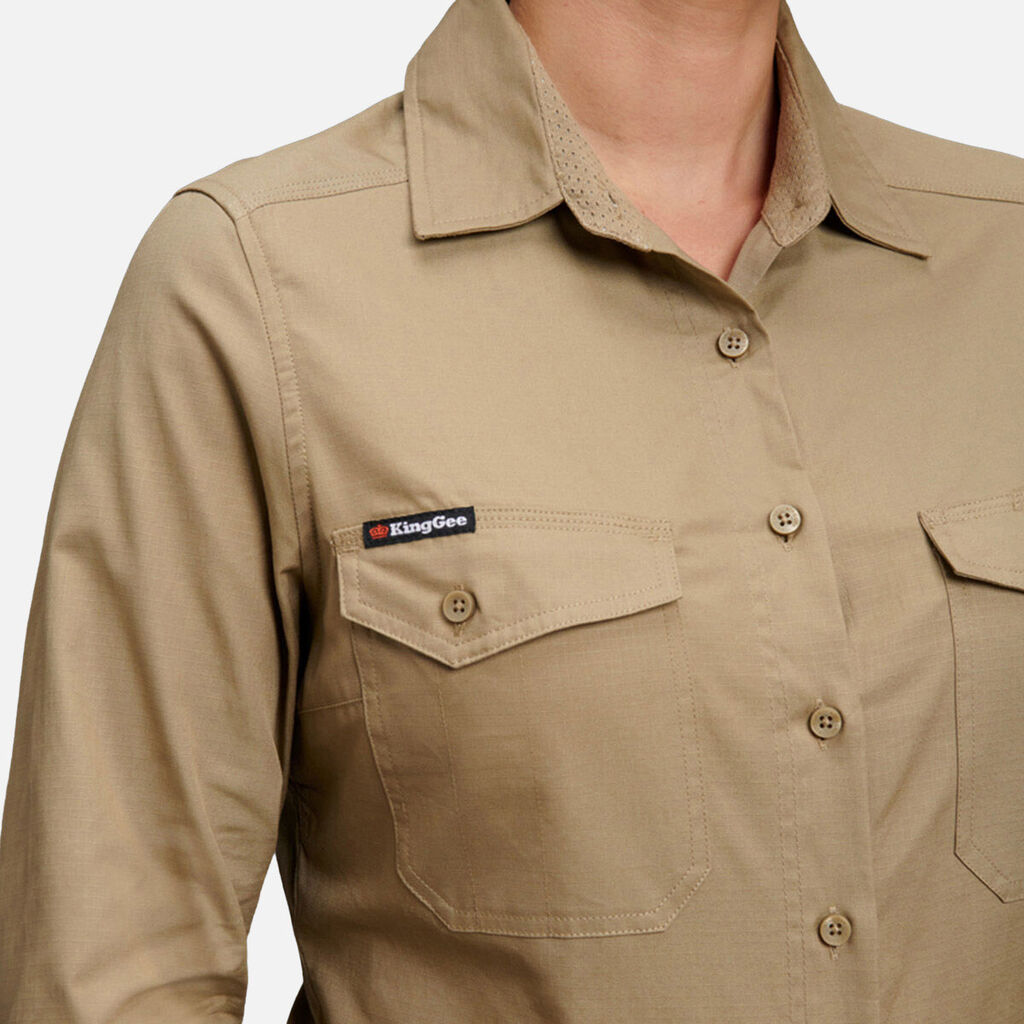 Women's Workcool 2 Long Sleeve Ripstop Work Shirt