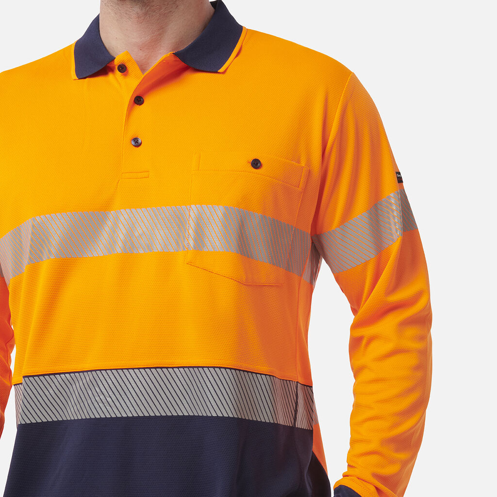 Workcool Hyperfreeze Hi-Vis Reflective Long Sleeve Polo