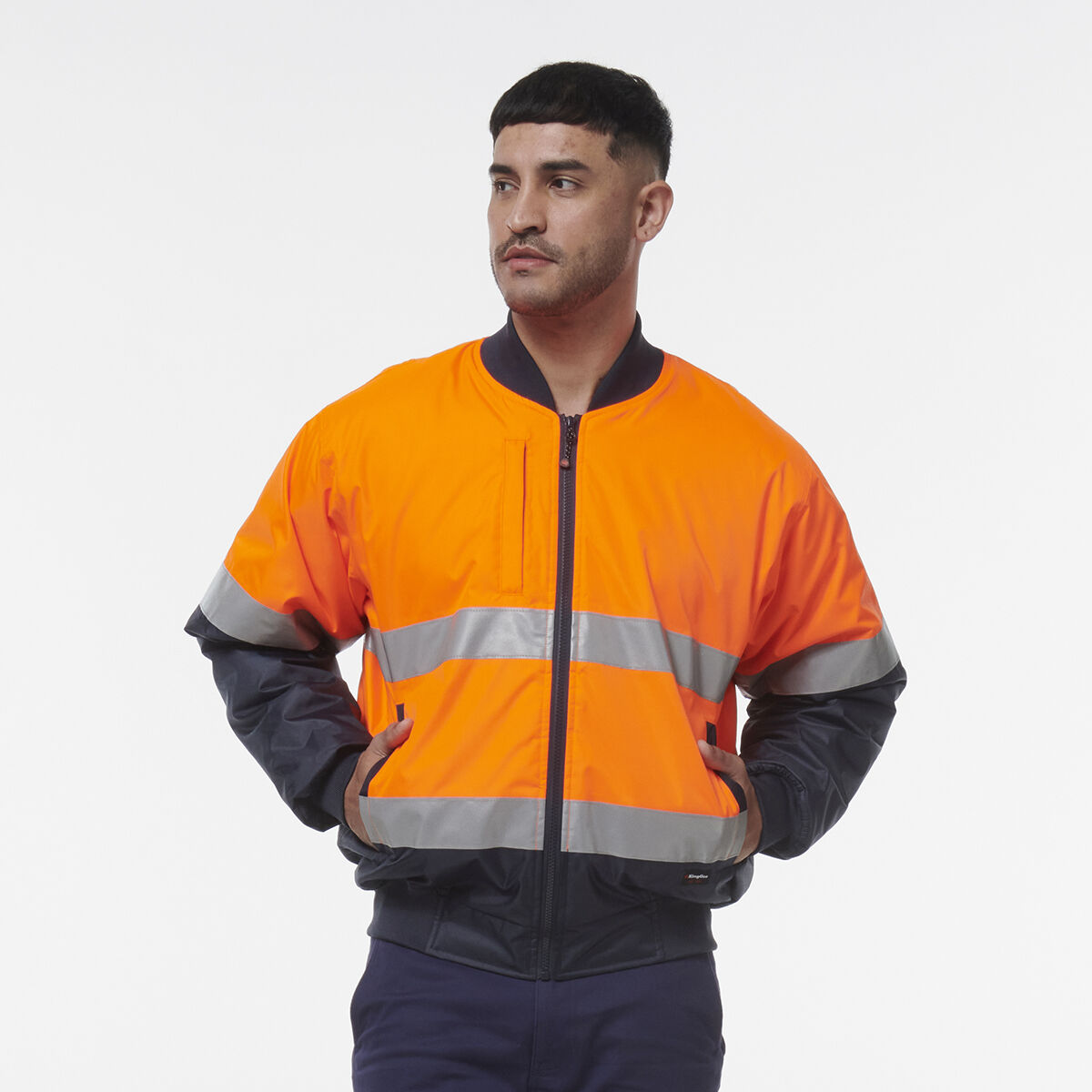 Bomber jacket reflective outlet