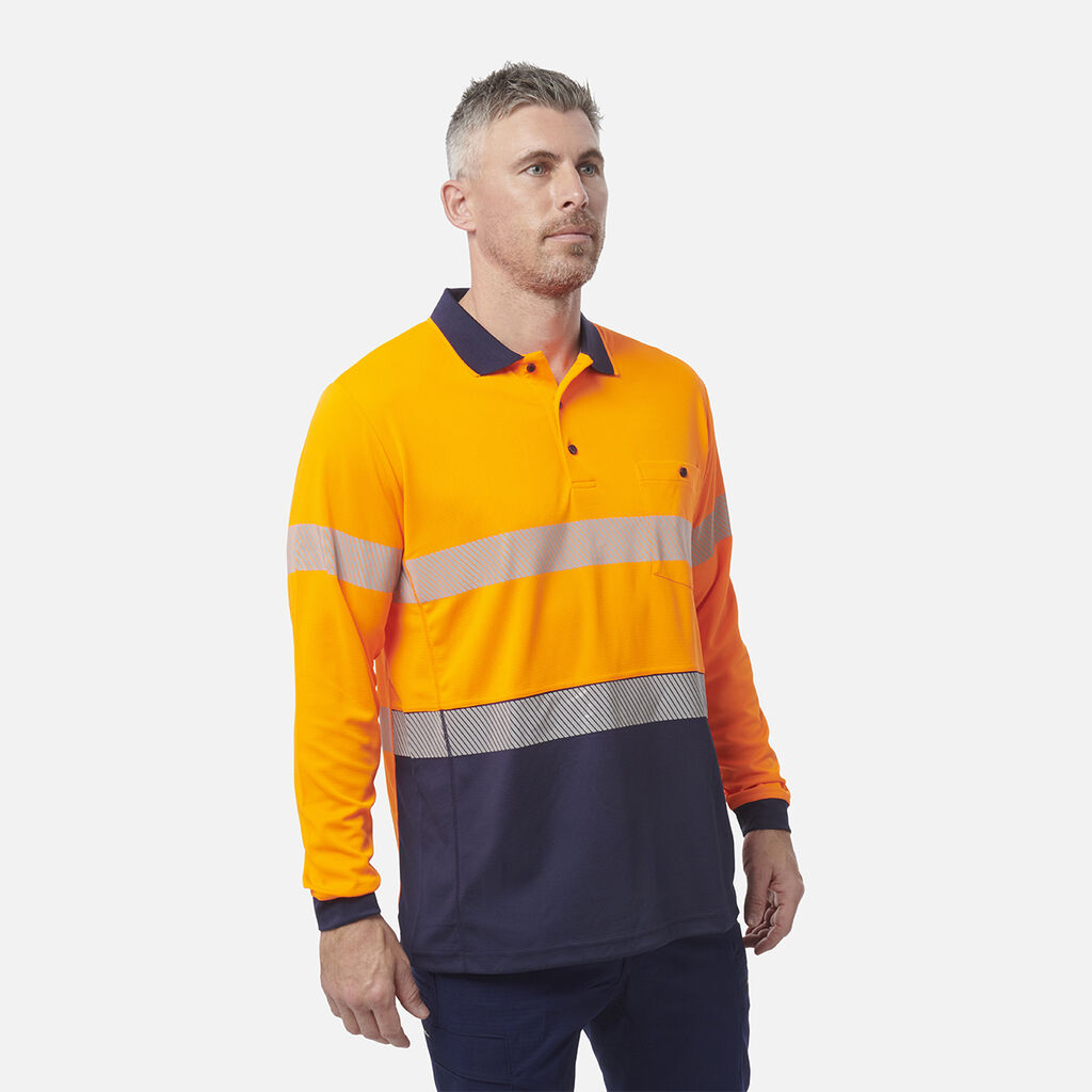 Workcool Hyperfreeze Hi-Vis Reflective Long Sleeve Polo