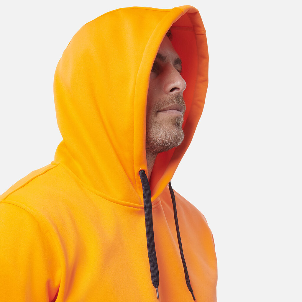 Hi-Vis Fleece Pullover Hoodie
