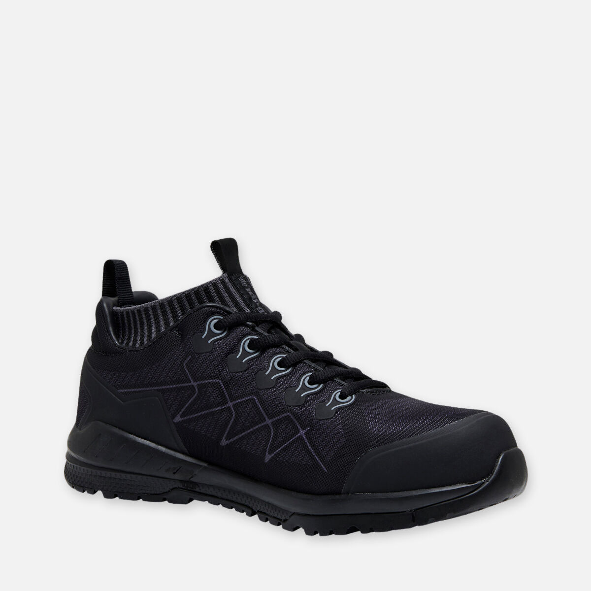 Vapour Safety Shoes Black Grey KingGee Australia