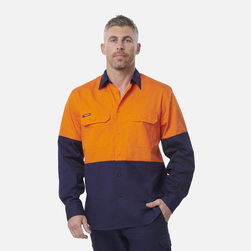 ORANGE/NAVY