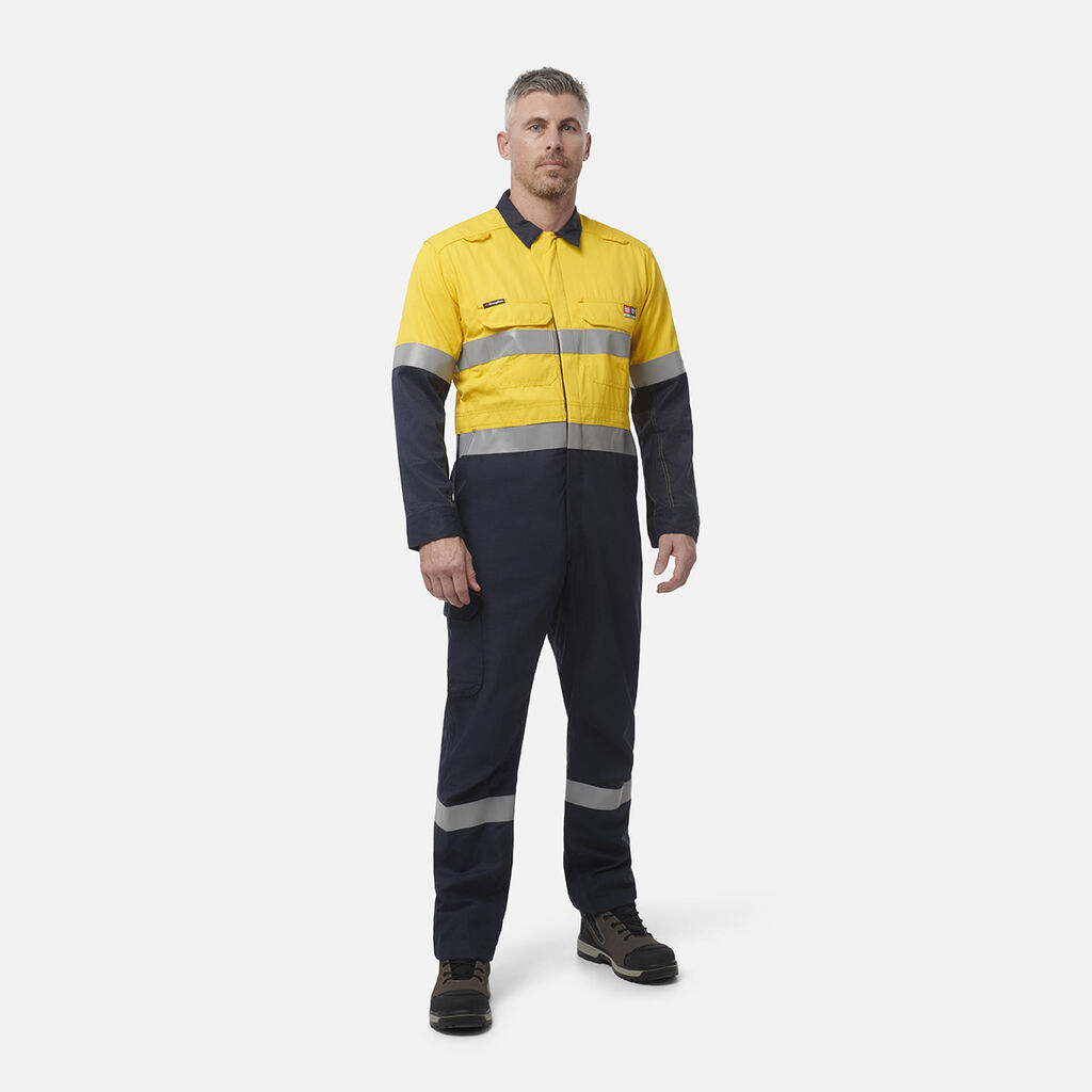 ShieldTec FR Hi Vis Two Tone Coverall With FR Tape PPE2