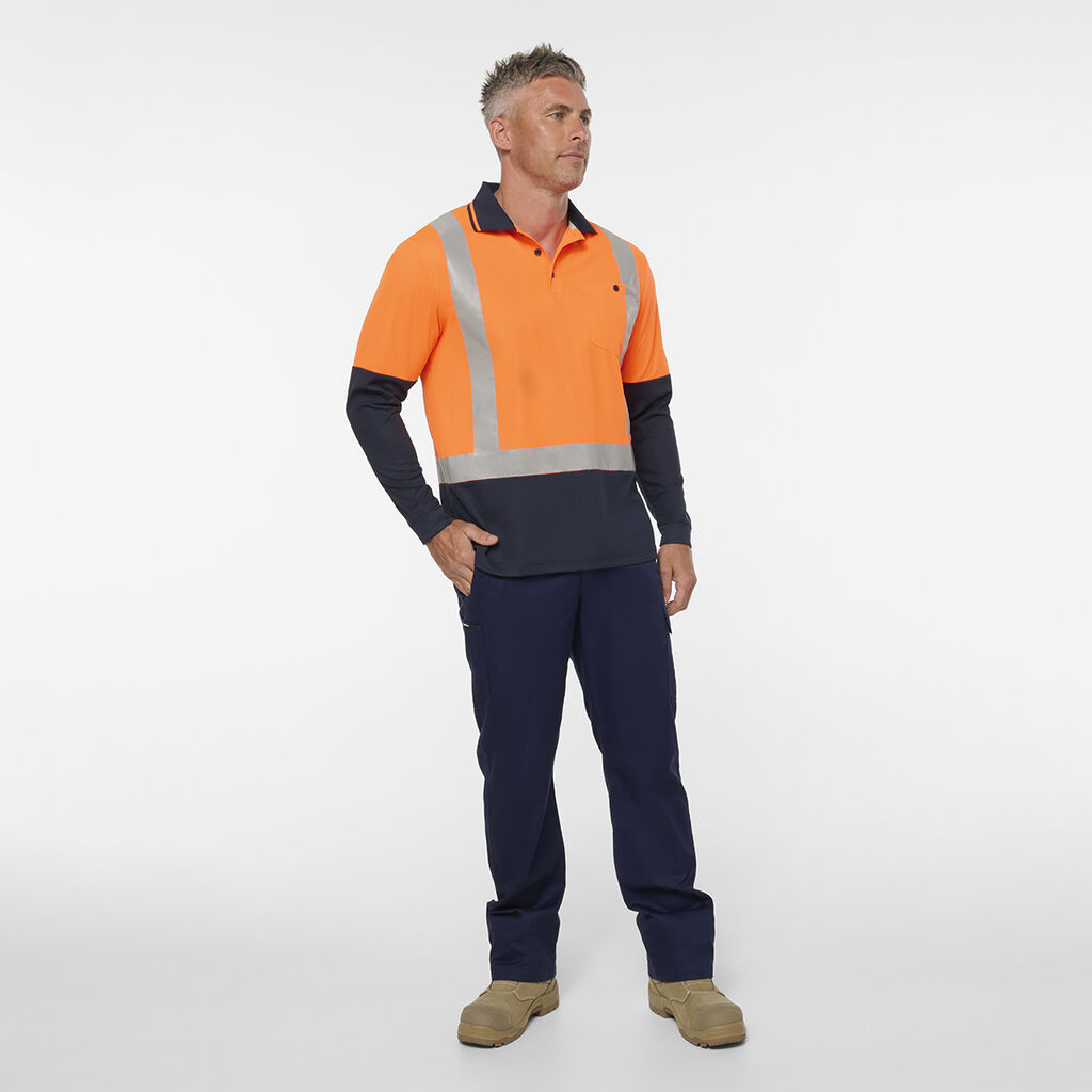 Originals H Back Long Sleeve Polo